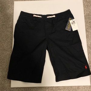 Boys size 14 Black Polo Ralph Lauren shorts